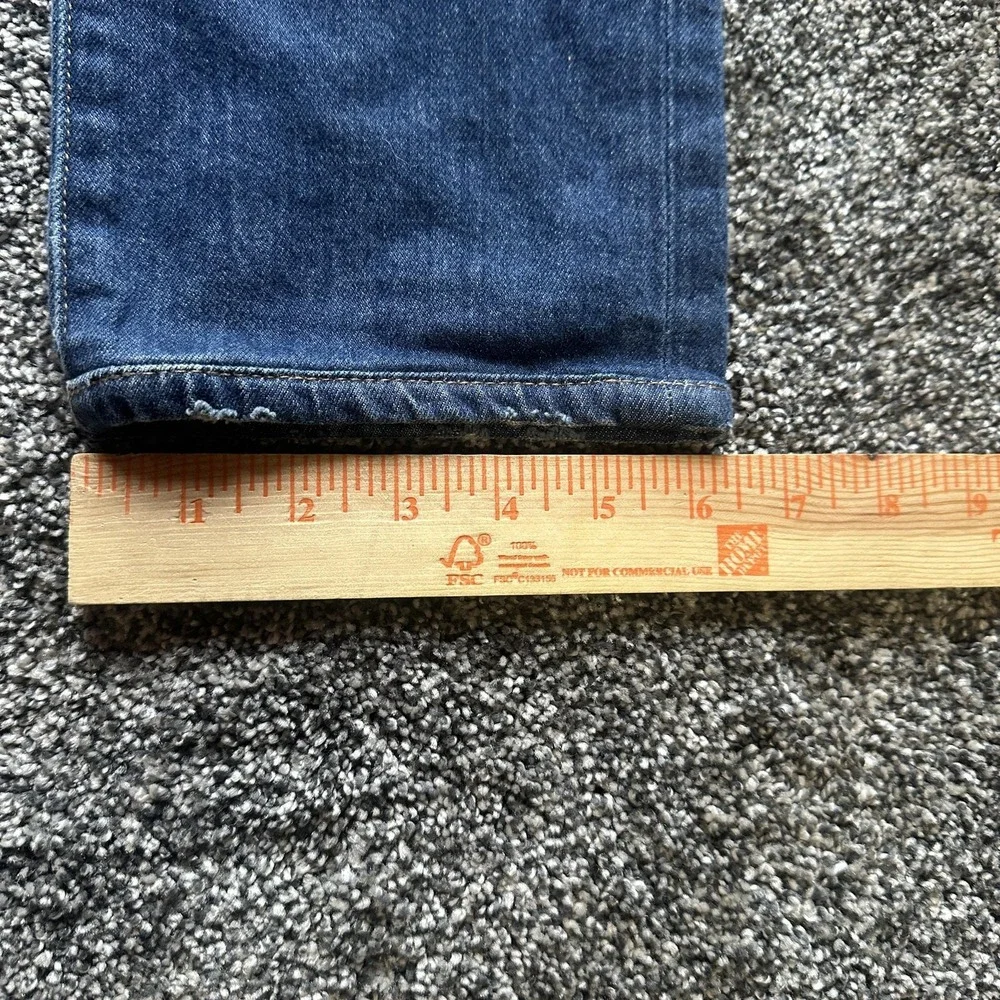 AG Adriano Goldschmied The Tellis Jeans Mens 32x32‎ Blue Slim Straight Zip Fly
